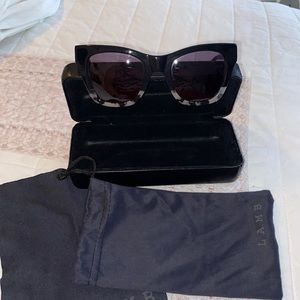 LAMB sunglasses Black with Tortoise design